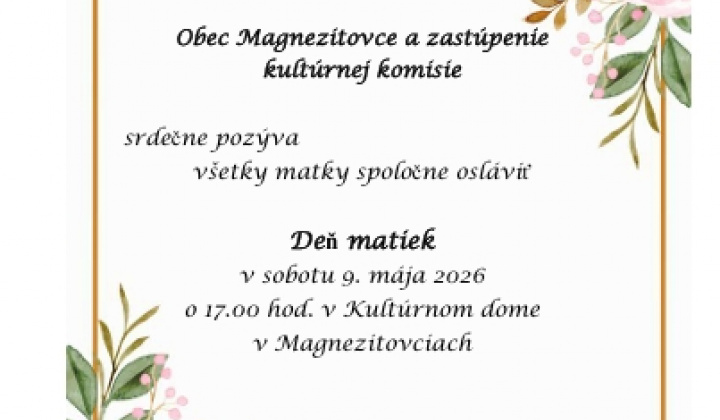 Fotka - Deň Matiek 
